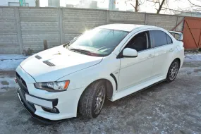 Maxton Design - SIDE SKIRTS DIFFUSERS MITSUBISHI LANCER EVO X (2007-2015)