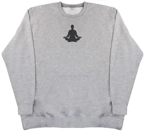 Meditation - Huge Oversized Hoodless Hoodie