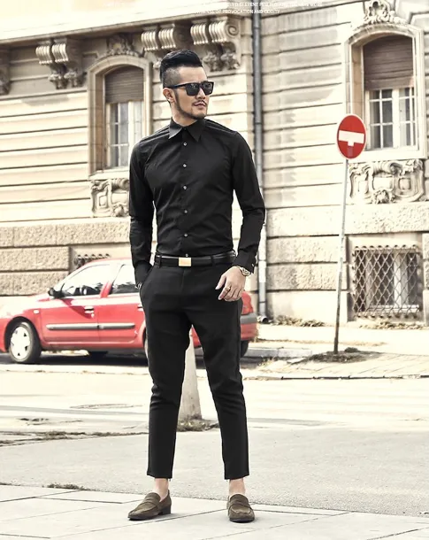 Men's Autumn Dress Classic Shirt