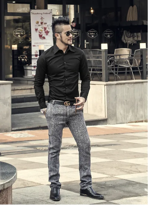 Men's Autumn Dress Classic Shirt