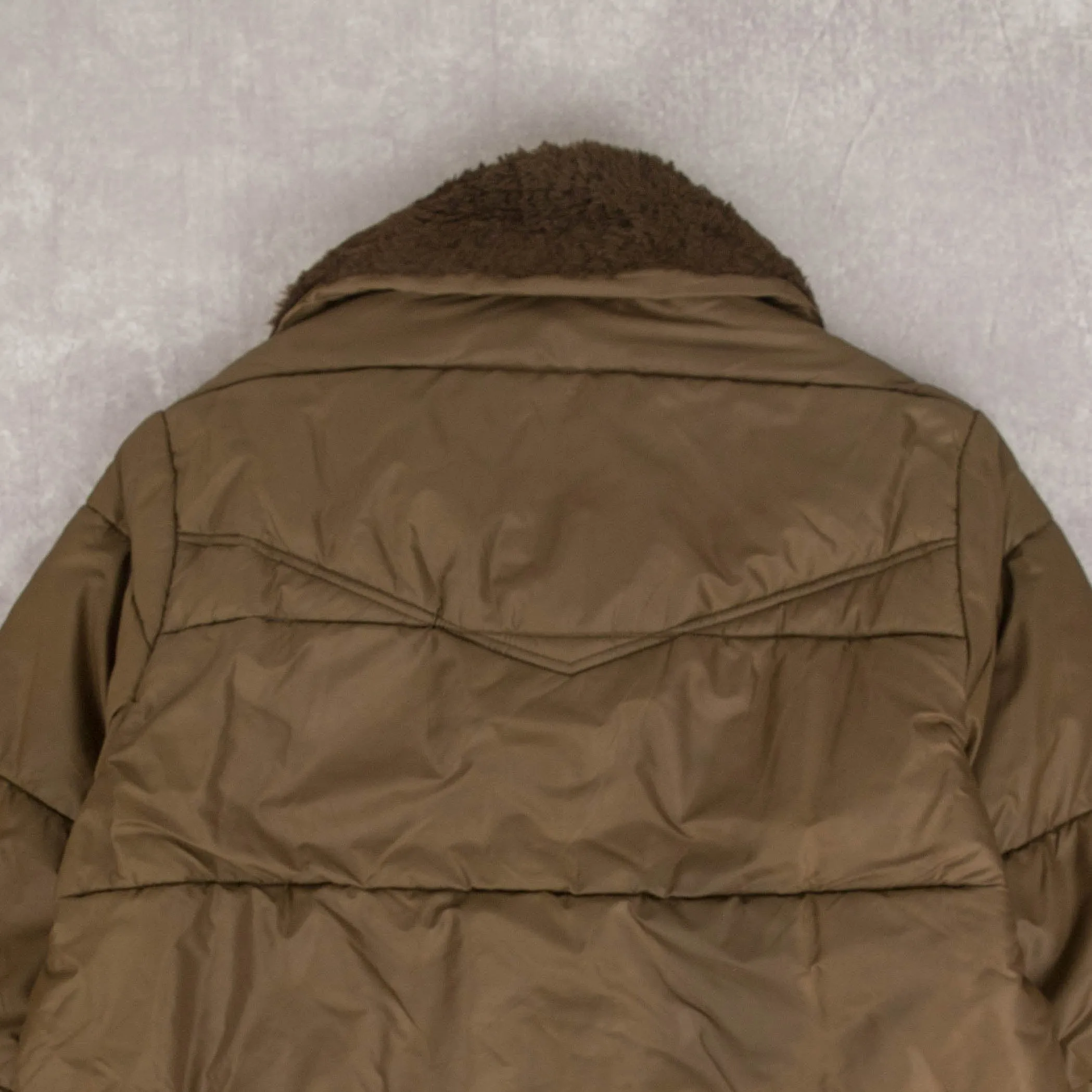 MEN'S VINTAGE 1980S QUILTED JACKET - LARGE