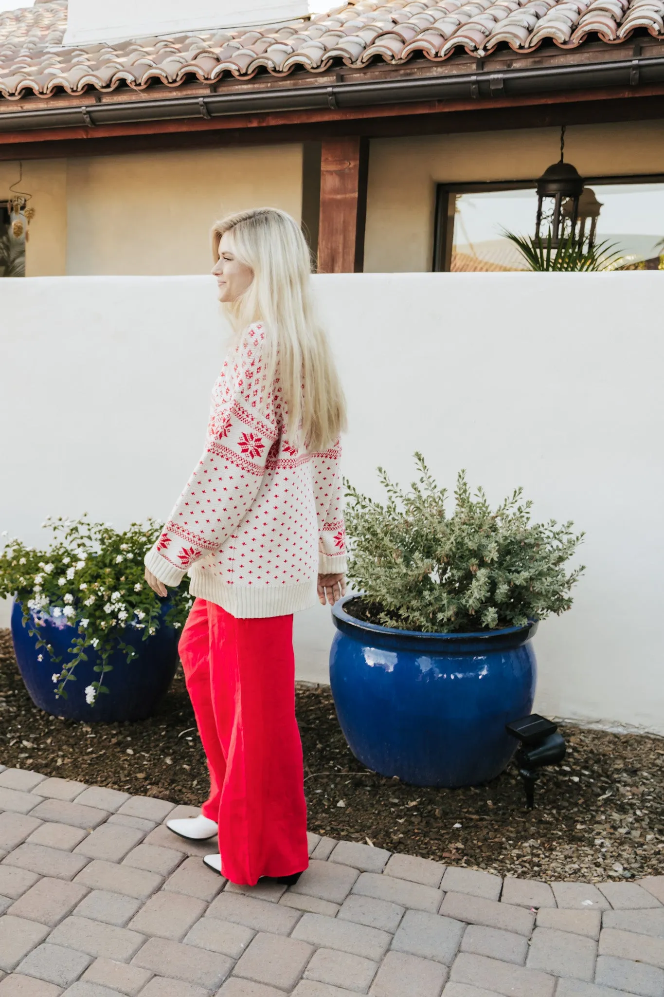 Nordic Drawstring Linen Pants