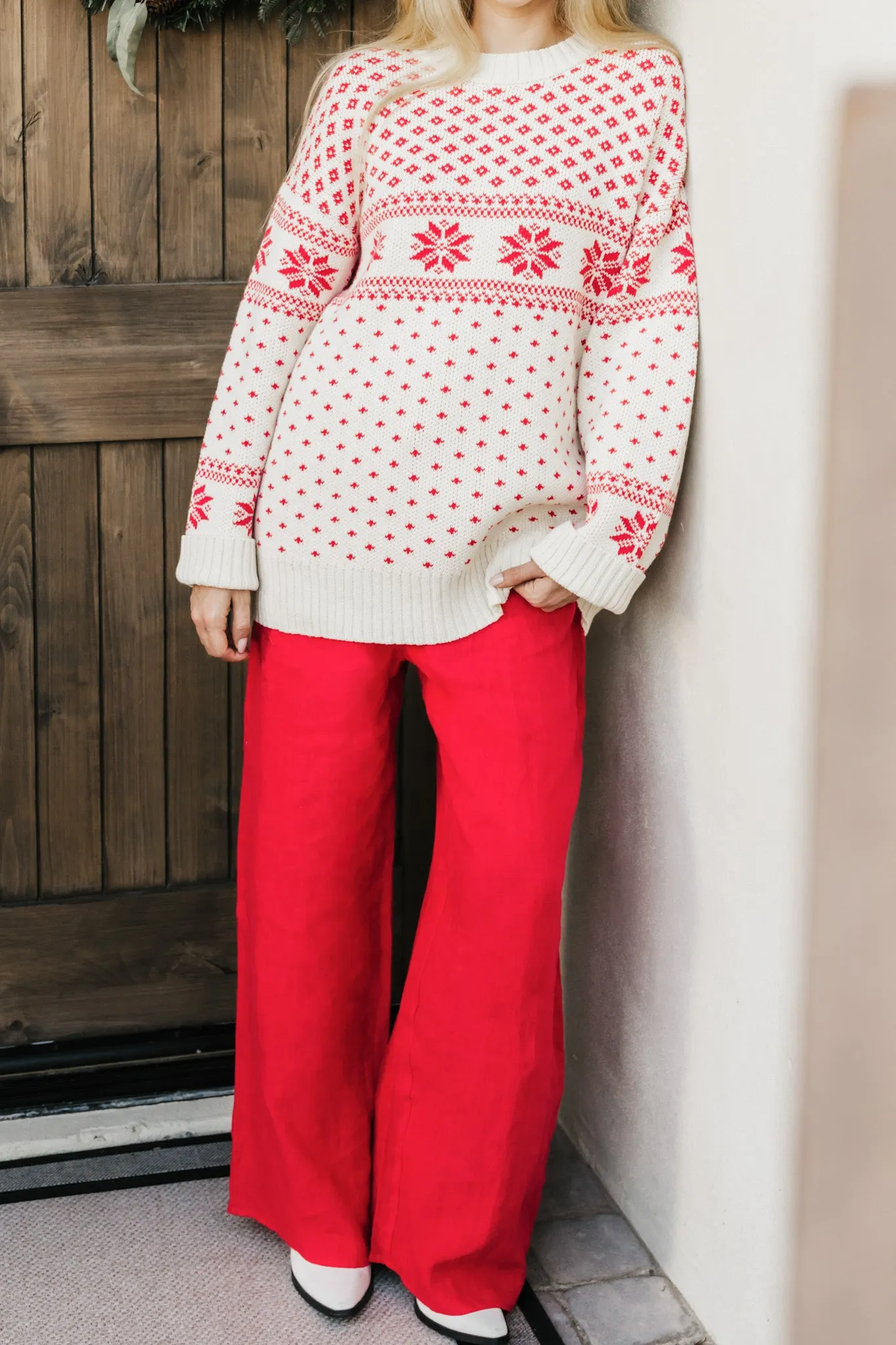 Nordic Drawstring Linen Pants