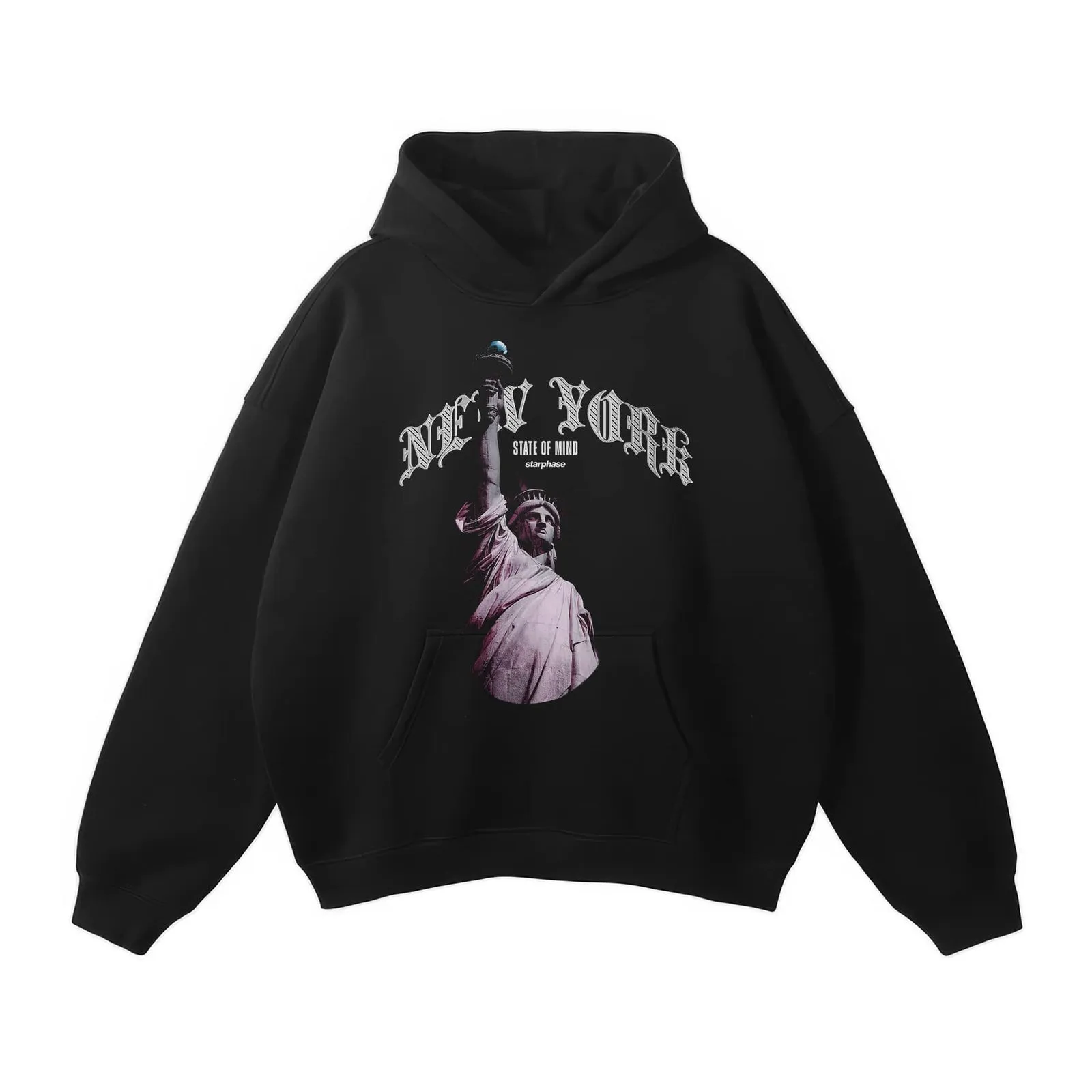 NYC State of Mind Oversized Fleece Hoodie
