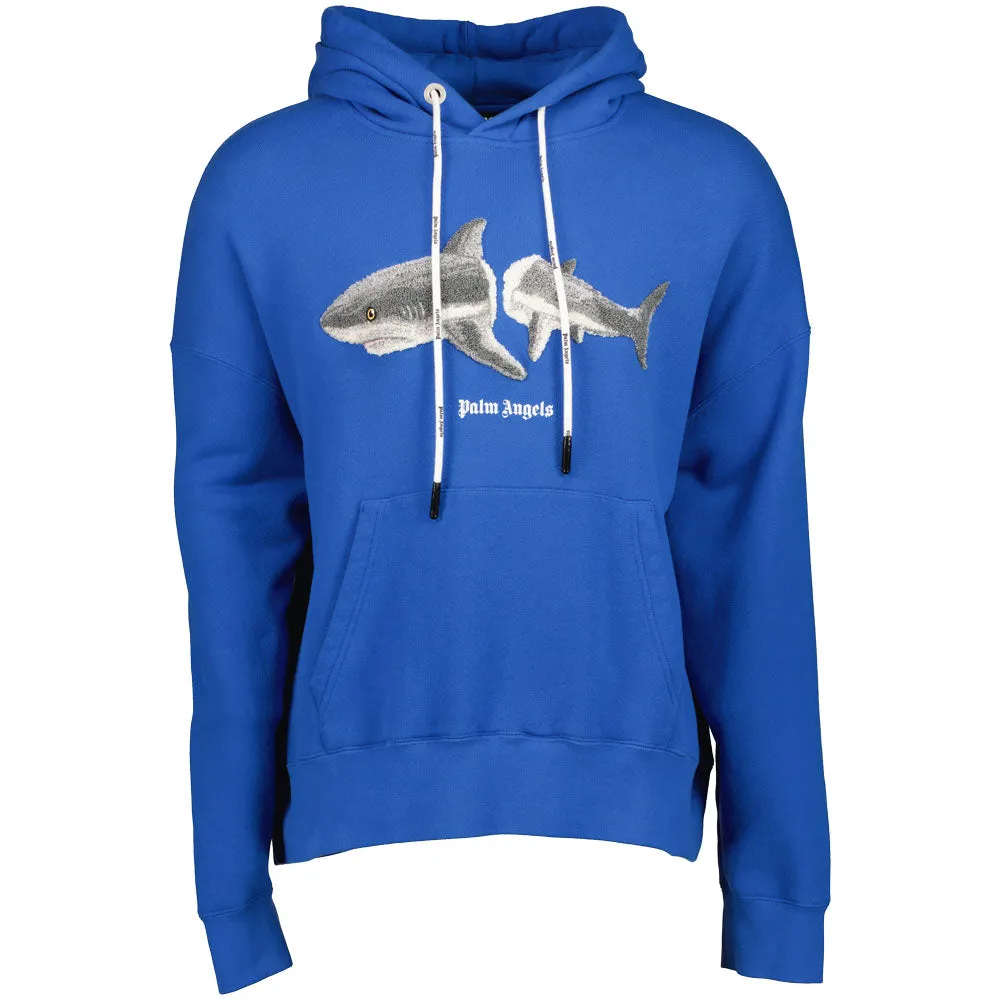 Oversized Shark Logo Hoodie