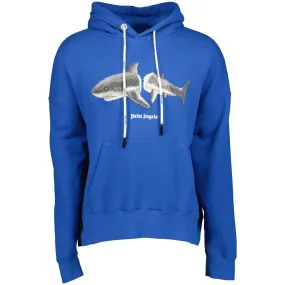 Oversized Shark Logo Hoodie