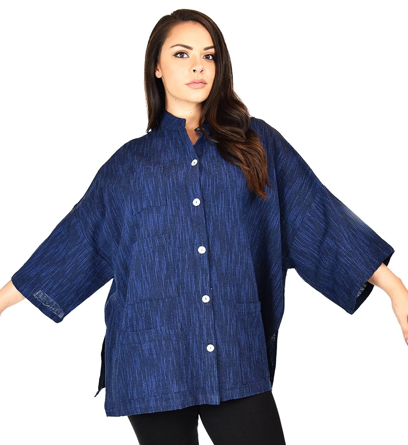 Oversized Shirt, Boxy Shirt, Button Down Tunic, Plus size shirt Plus size Blouse, Women Shirt, Cotton Blouse