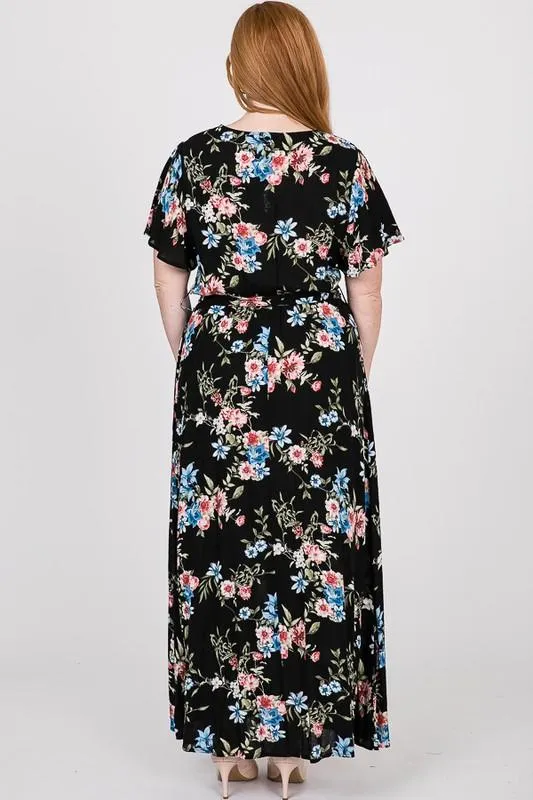 Pre-Order Colorful Floral Maxi Dress