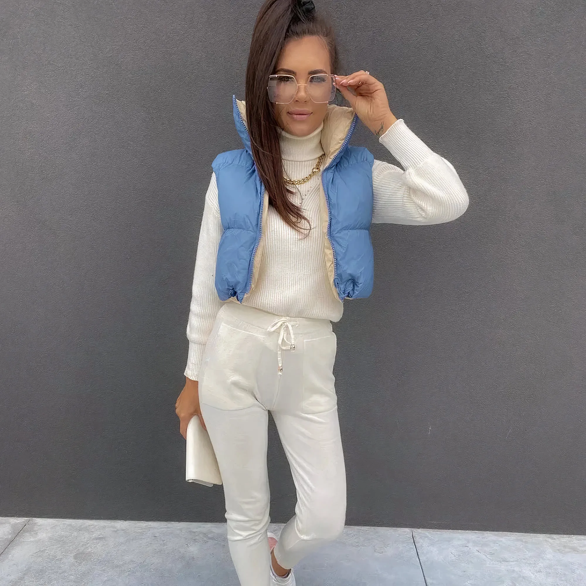 Trendy & warm vest - Mina