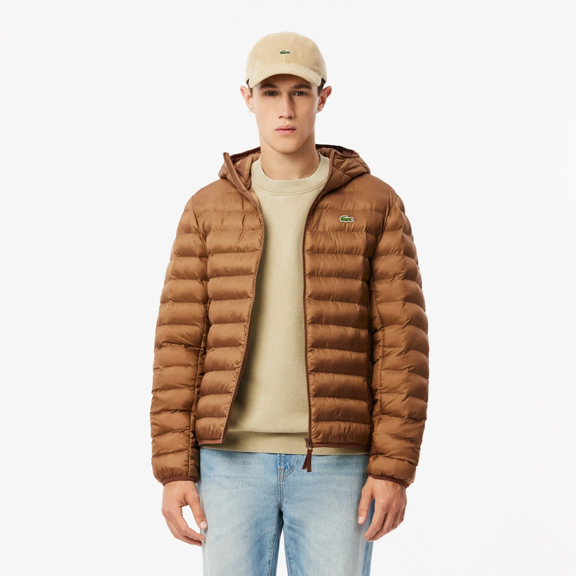 Water Repellent Quilted Hooded Puffed Jacket - BH2909